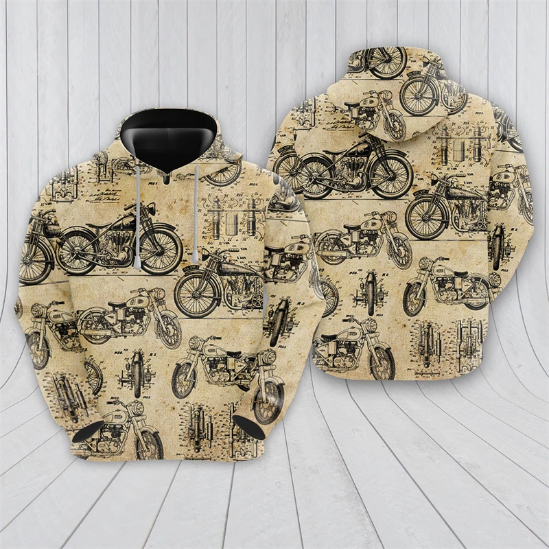 

Motorcycle Club Graphic Sweatshirts Motorbike Racing 3D Print Hoodies For Men Clothes Casual Hawaiian Hoody Boy Team Pullovers
