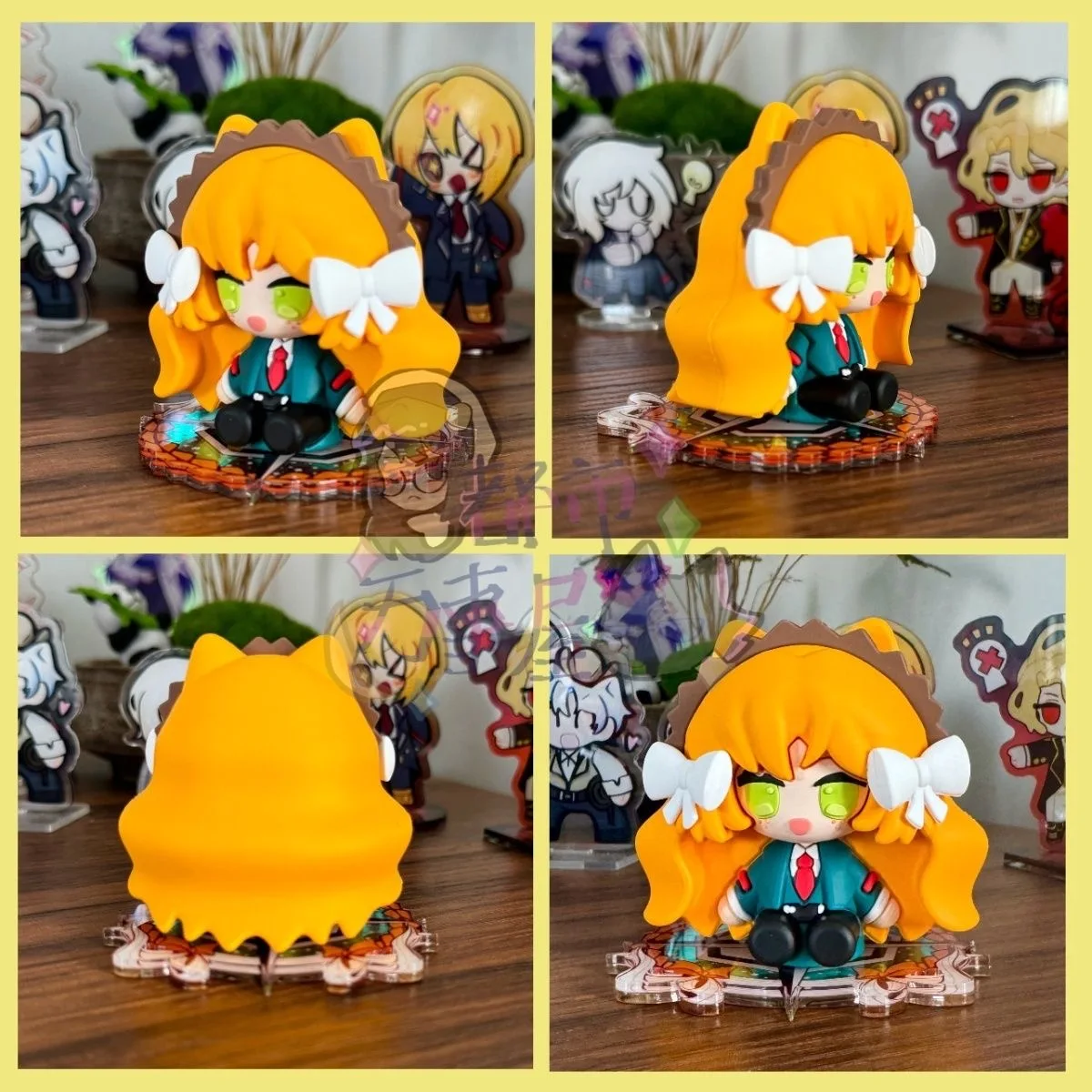 

Новинка 2024 года, подвесная подставка для фигурок из ПВХ Limbus Company HEARSE Ishmael Kawaii 6,5 см