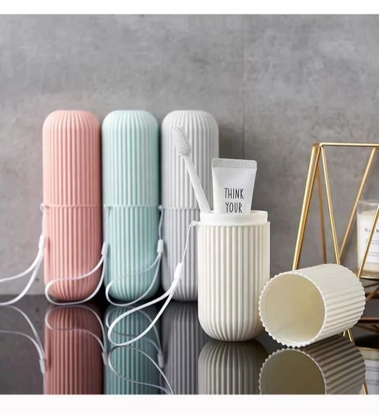 

Tooth Cup Travel Toothbrush Box Portable Wash Cup Brush Mouth Cup Set Large Toothpaste Toothbrush Storage Box
