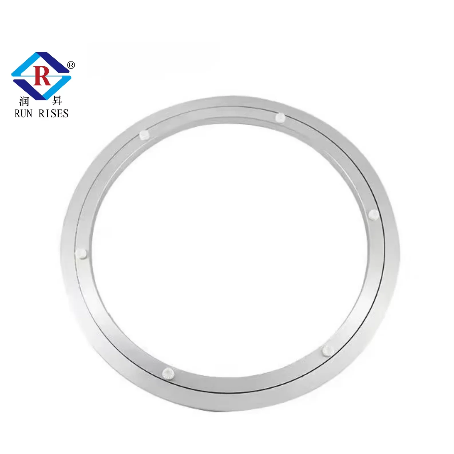 Round Aluminum Alloy Dining Table With Heavy-duty Design, Ball Bearing Rotating Feature, Lazy Susan Type, Susan Aluminum PlateAT