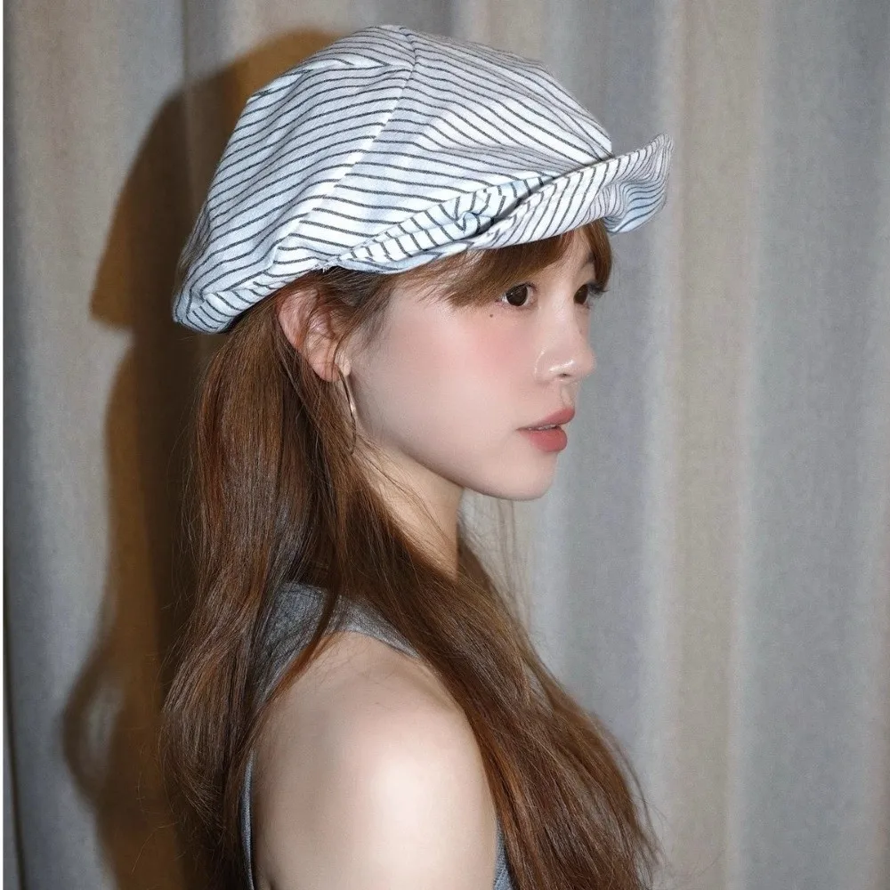 novas-boinas-listradas-respiraveis-aba-curta-ajustavel-chapeu-octogonal-pintor-bones-uso-diario