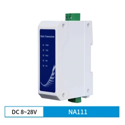 Serial Ethernet Server RS485 RJ45 DC 8~28V IP TCP UDP HTTPD IPV4 Network Protocol Serial Device PLC Transceiver NA111