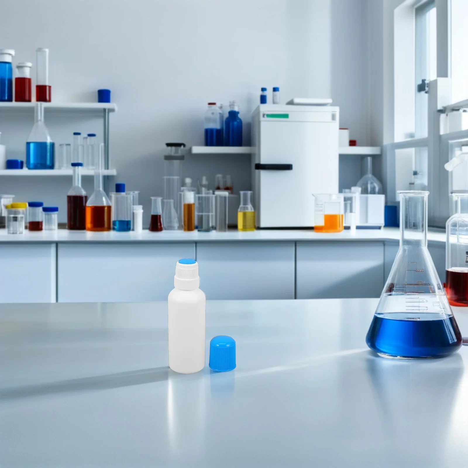 4 stuks 100 ml sponskop applicatorfles lekvrij duurzaam plastic voor kunst cosmetica medicatie essentiële oliën