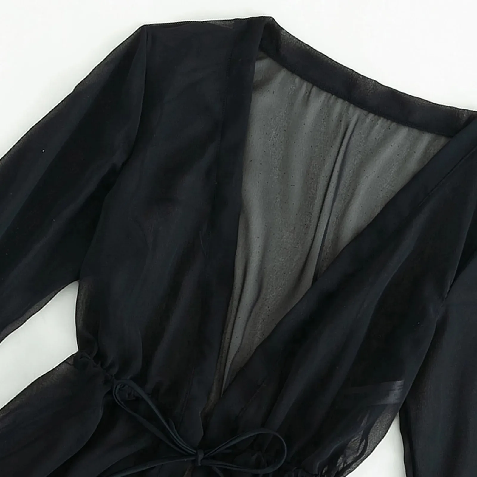 مثير انظر من خلال بيكيني التستر الجوف خارج شبكة محبوك فستان الشاطئ الأبيض الكروشيه تونك الصيف بلايز ملابس الشاطئ لباس سباحة