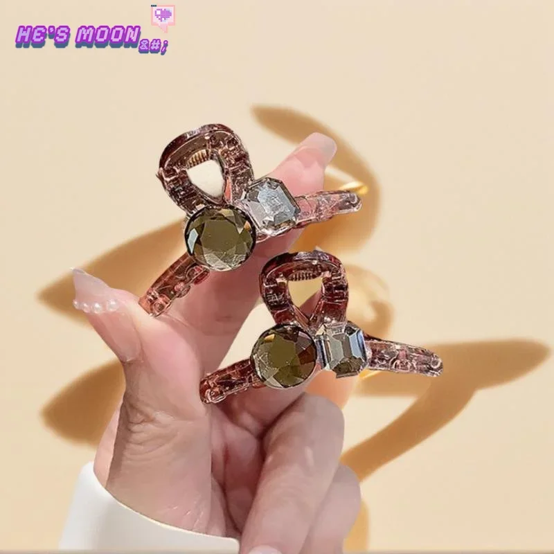 لطيف صغير الراين اللؤلؤ مخلب شعر رائعة صغيرة القرش كليب ل الانفجارات الأميرة أنماط غطاء الرأس النساء فتاة الاستخدام اليومي الهدايا