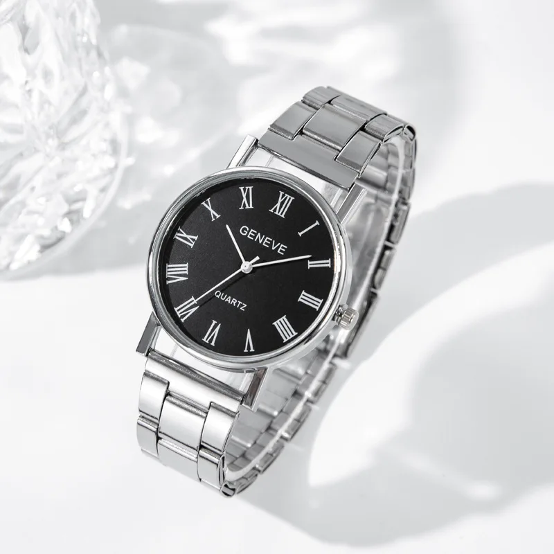 

Новые модные мужские часы, деловые наручные часы, роскошные стальные часы, кварцевые наручные часы, мужские и женские повседневные простые часы