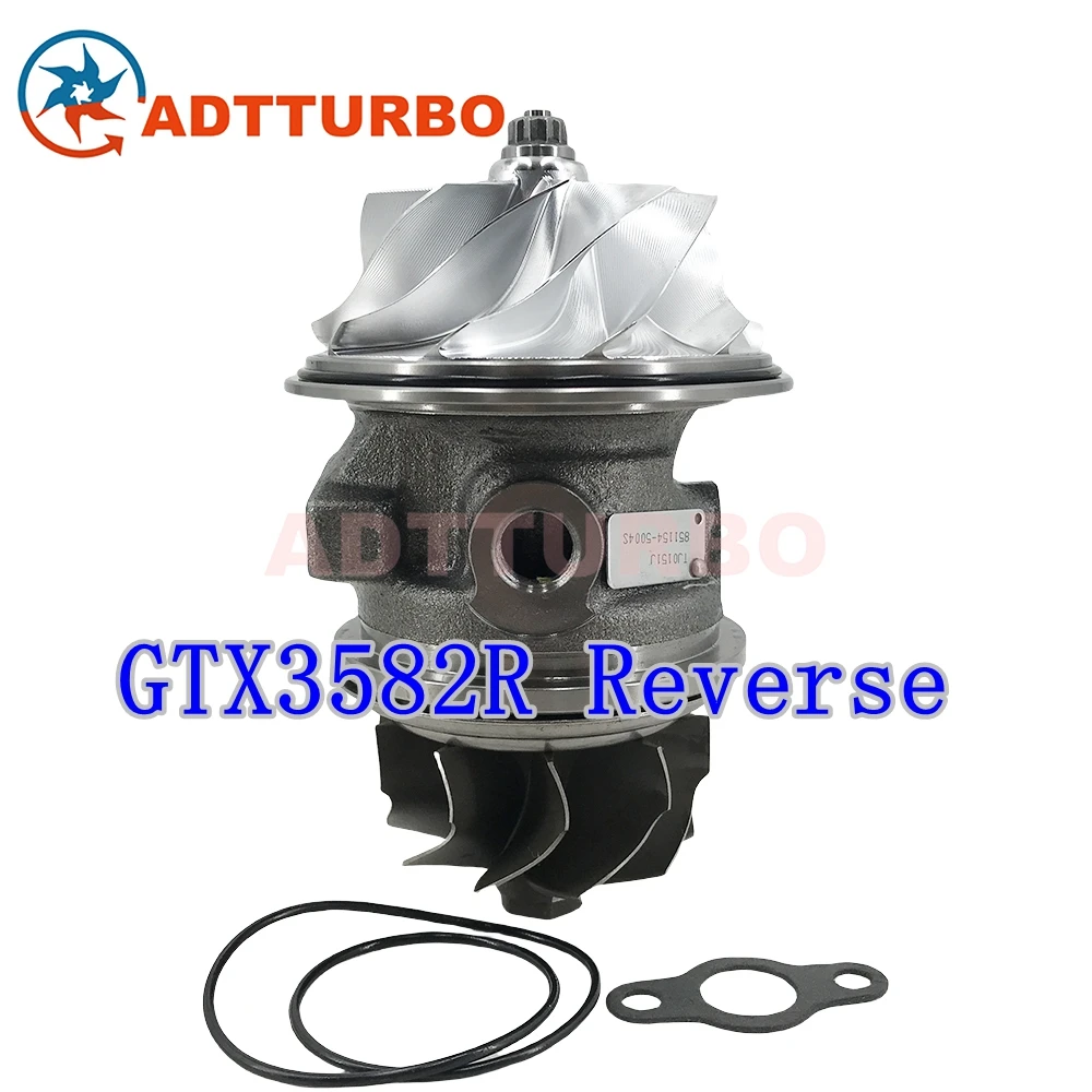 Upgrade Turbo GTX3582R Gen 2 Reverse Rotation Turbine for Car CHRA GT35 Cartridge Ball Bearing 851154-5004s GTX35R Billet Wheel