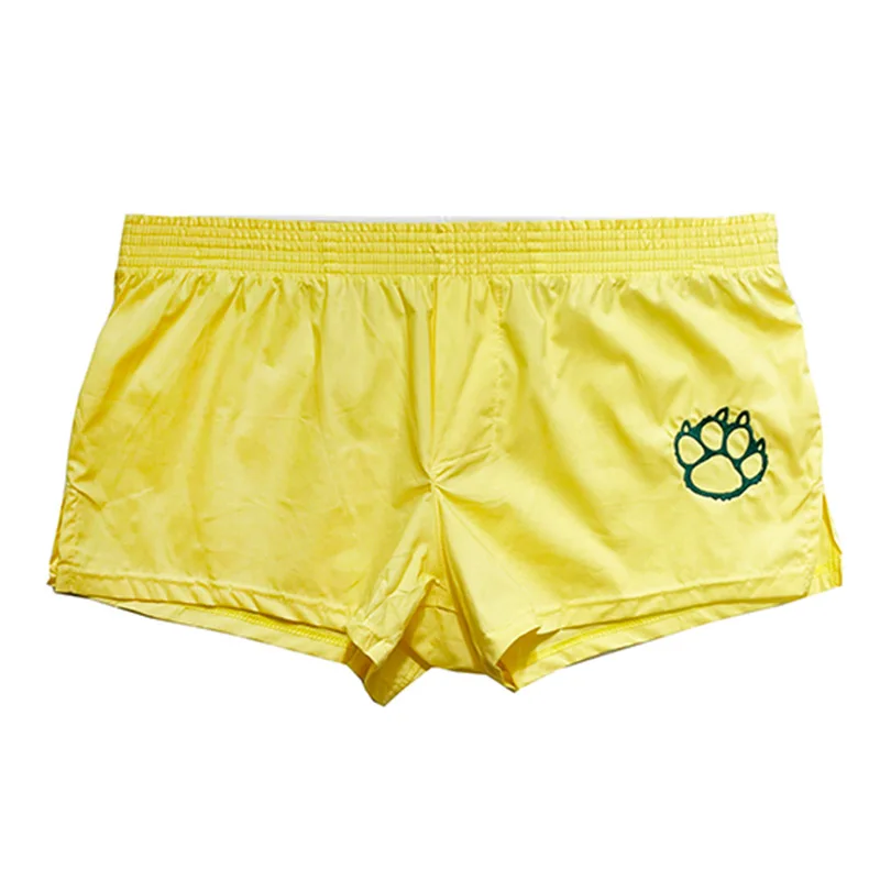 2PCS/LOT Men\'s Bear Paw Claw Cotton Arrow Pants, Plus Size Loose Panties, Male Boxers Home Shorts, Casual Underwear L XL XXL 3XL