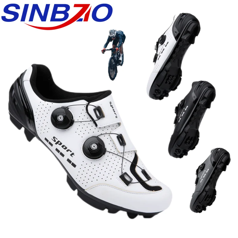 

MTB Shoes Cleats Men Speed Cycling sneaker mtb Flat Racing Road Bike Shoes Ultralight Women SPD SL Mountain Bicycle Shoes