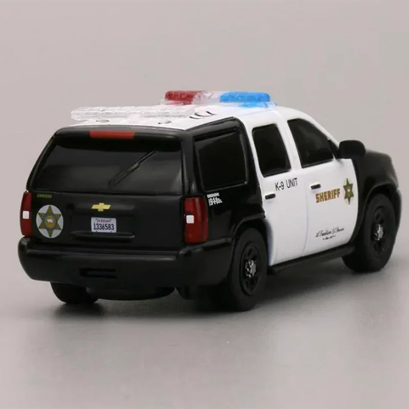 Model odlewany 596, skala 1:64, Tahoe LASD & SUBURBAN Florida FHP Off Road Police, model ze stopu metalu, dekoracja pojazdu kolekcjonerskiego