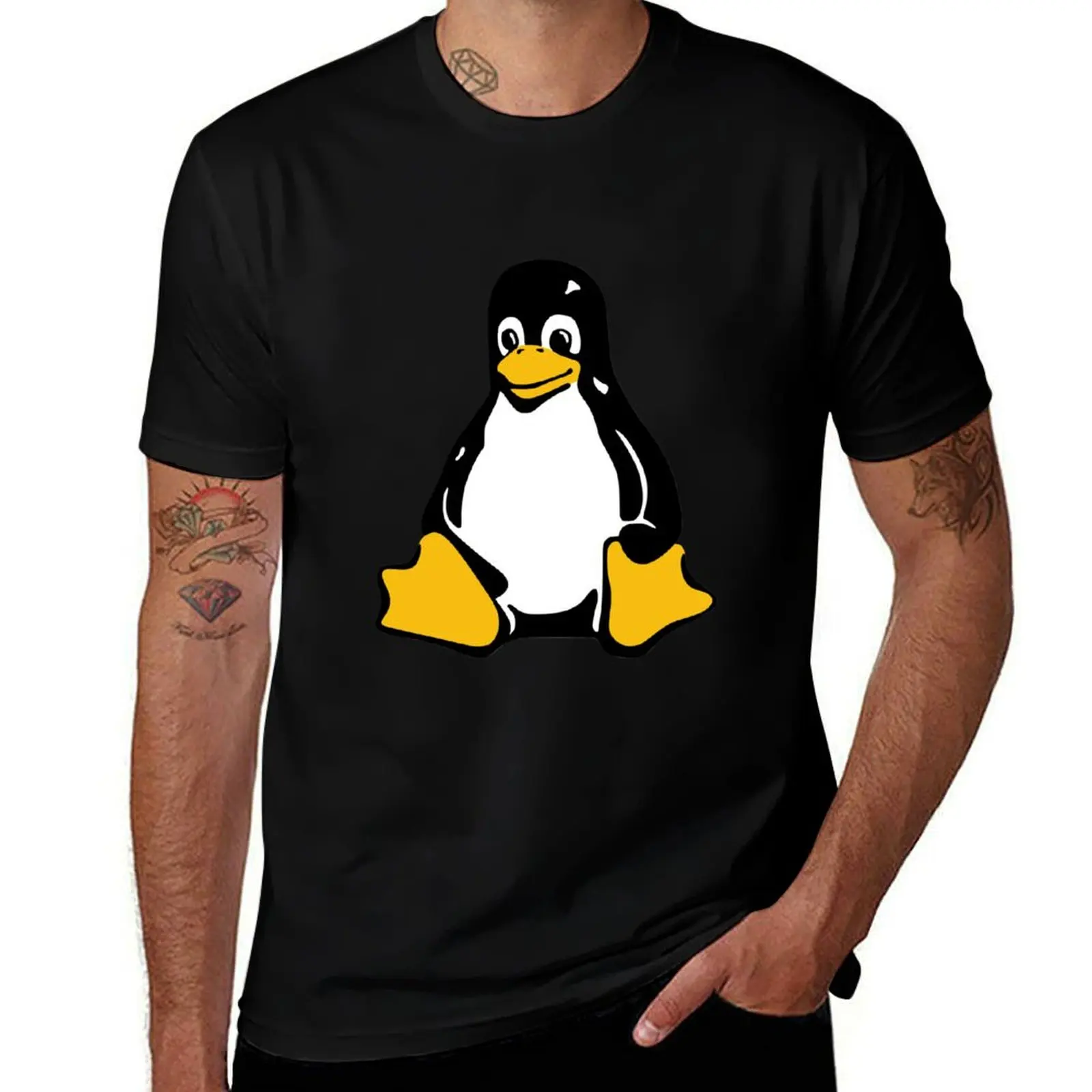 

Tux Mascot T-Shirt Penguin Linux Logo T-Shirt anime tshirt man t shirt luxury funny t shirts man T-Shirt