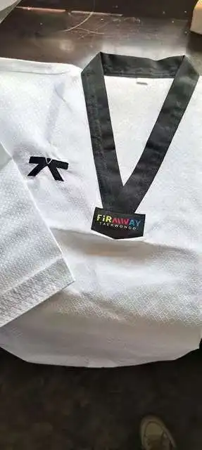 Taekwondo uniform kids Karate uniform children and adult students light student karate Gi suit martial arts karate suit - view 2