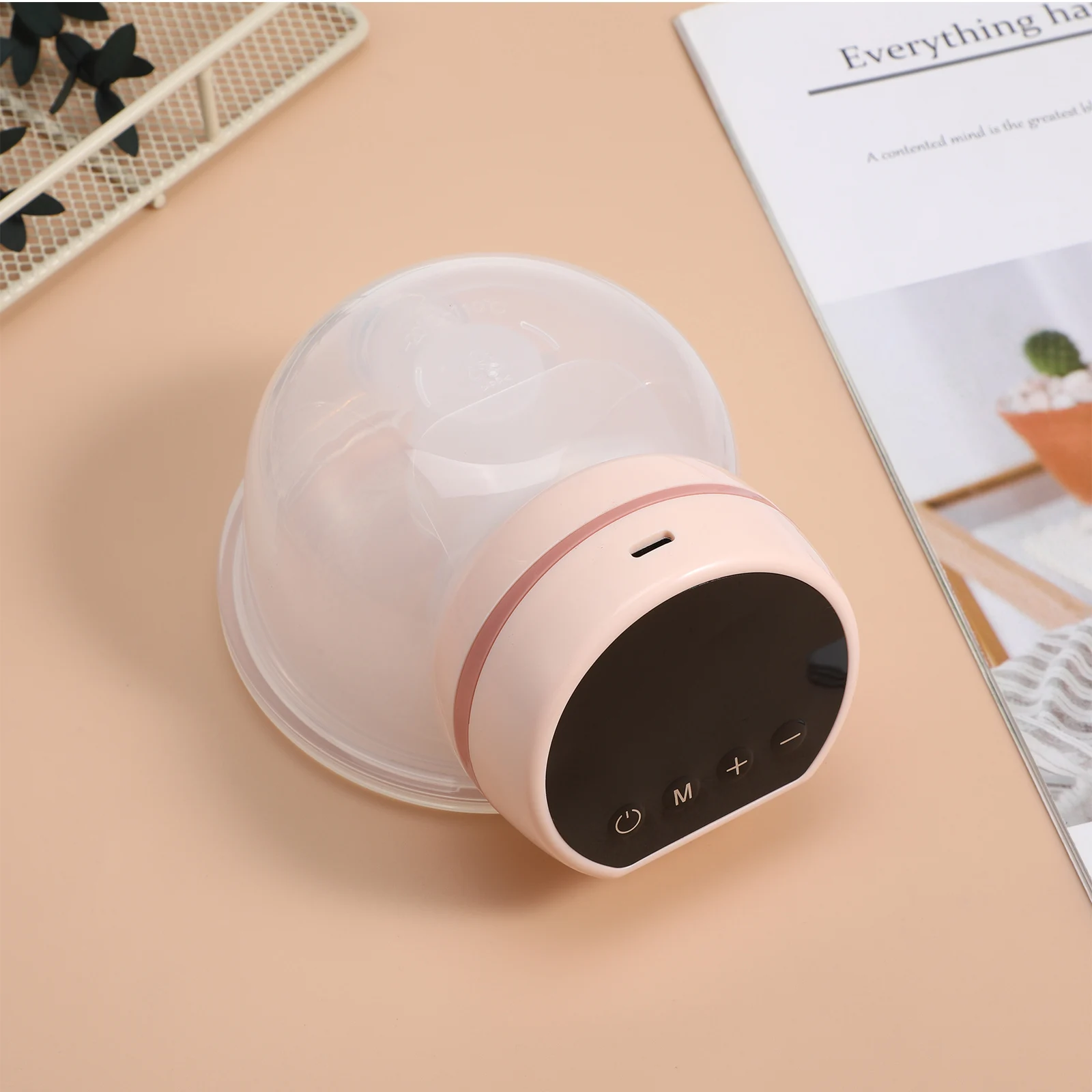 

Wearable Electric Breast Pump Hands Free Silent Portable Automatic Milk Extractor Machine No Leakage Low Noise Suction Device