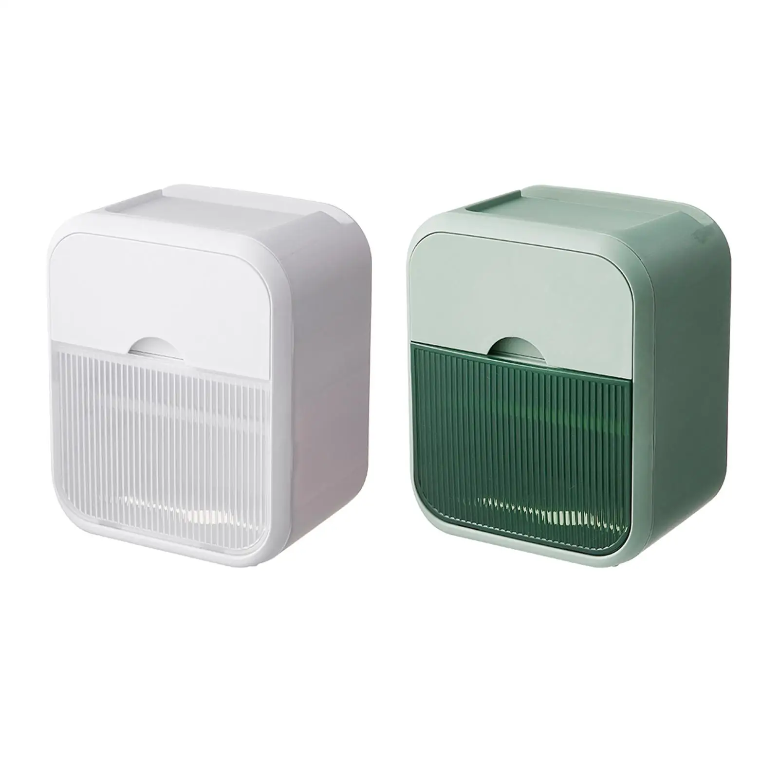 Tissue Roll Holder with Phone Shelf Toilet Tissue Storage Box Tissue Case Flushable for Dining Table