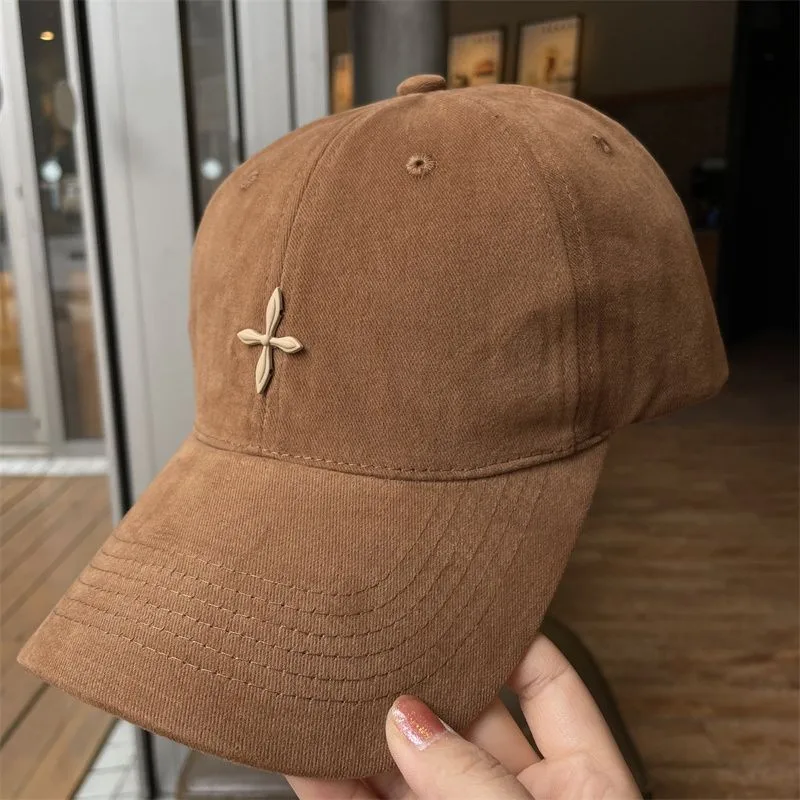 path-bee-paris-collaborative-soft-top-faux-fur-cotton-baseball-cap-unisex-summer-sun-protection-hat-fashionable