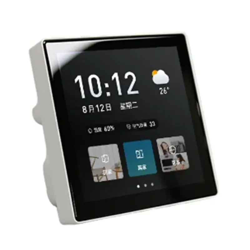 

New!4 Inch 86 Box Central Control Touch Panel ESP32-S3 Programme Development Board RS485 Circuit/Temperature Sensor Easy Install