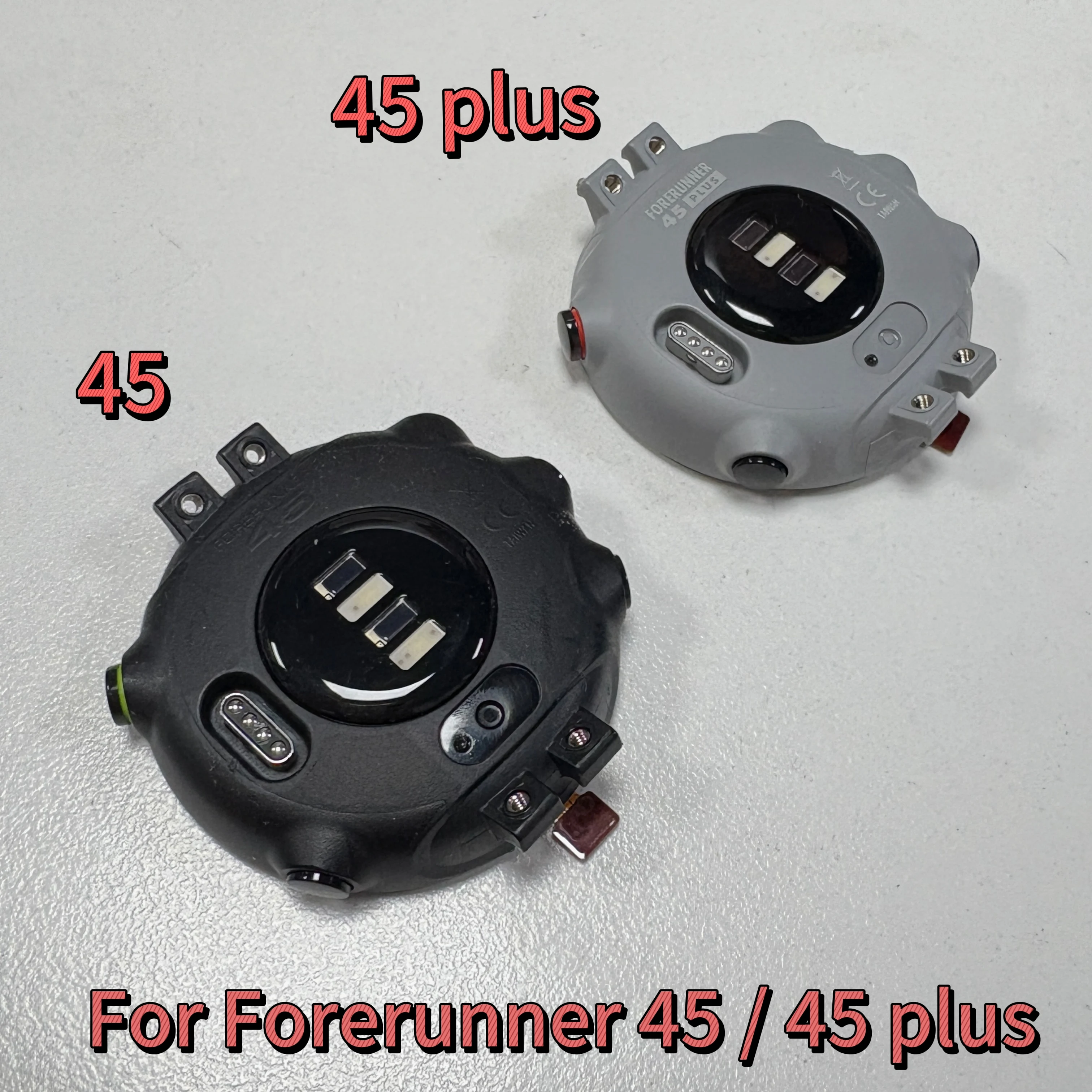 

Задняя крышка для Garmin Forerunner 45 / Forerunner 45 Plus без батареи, сменный корпус для ремонта, дополнительные запчасти