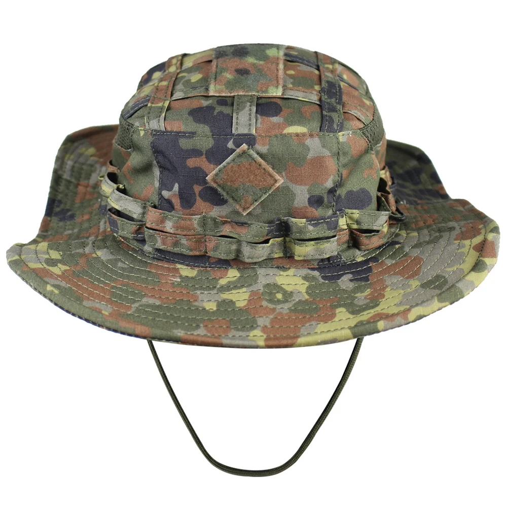 Sun Hat Tactical Breathable Boonie Hats for Men Women Sports Fishing Bucket Hat Cap Hunting Outdoor Hiking Camping