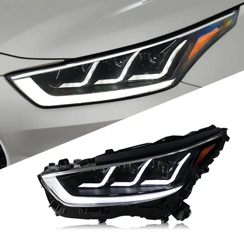 

Suitable for Toyota 22 Highlander crown land lamp assembly modified LED daytime running light turn signal lens