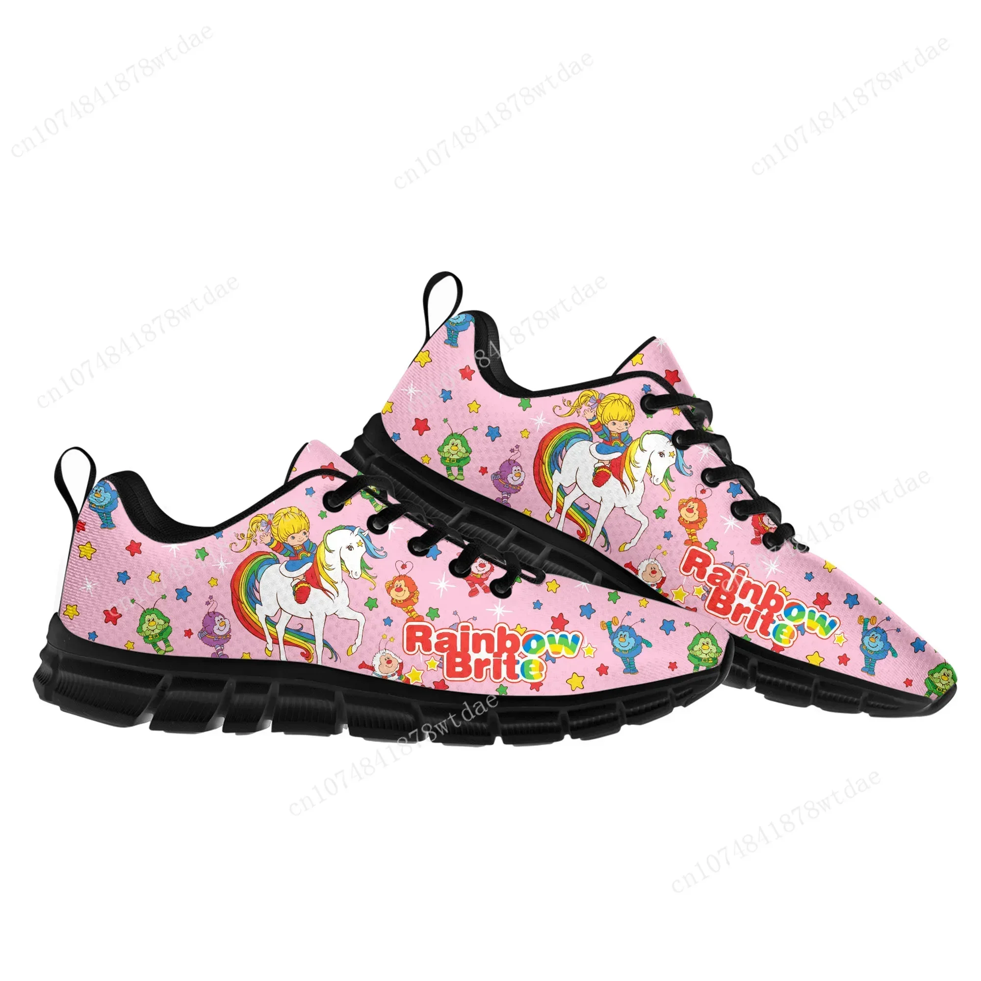 Brite Sports Shoes Mens Womens Comfortable Sneakers Rainbow High Quality Cute Cartoon Manga Sneaker Custom Shoe