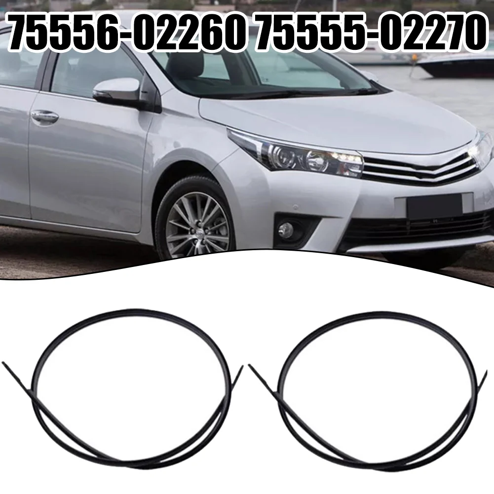 For Toyota For Corolla Roof Molding Seal Strip Fit for 2014 2018 Models Part Numbers 75556 02260 and 75555 02270