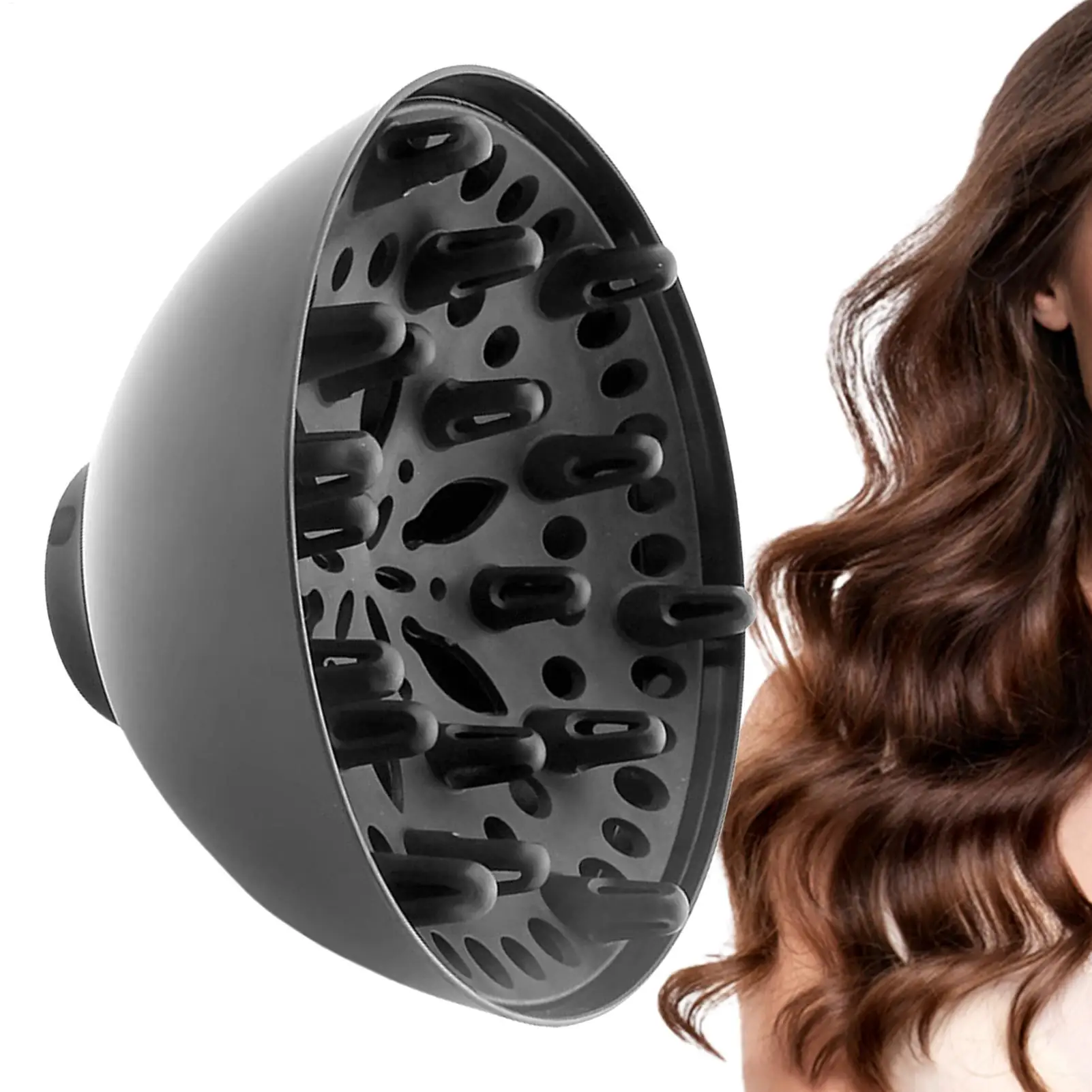 NEW 1pc Hair Diffuser Professional Hair Styling Curl Dryer Diffuser Universal Hairdressing Blower Styling Salon Curly Tool