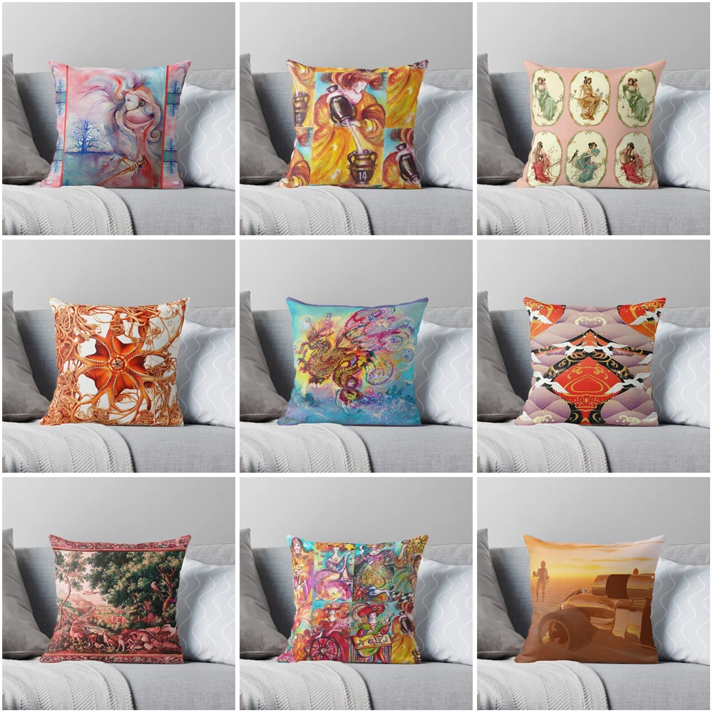 Decorative Home pillow case Cushion covers 45*45 nordic 40*40 40x40cm 50x50cm Modern Living Room sofa House bed 45x45 60x60 boho