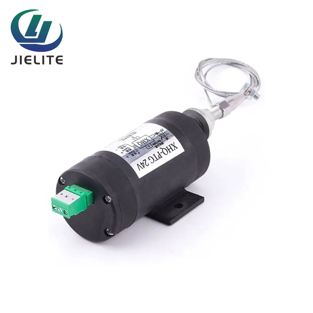 XHQ-PTG Open Flame Breaker Diesel Engine Stop Solenoid Valve 12V 24V (Factory Direct)