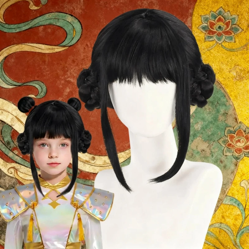 

Rumi Zoey Purple Black Red Long Hair Heat Resistant Synthetic Wigs Carnival