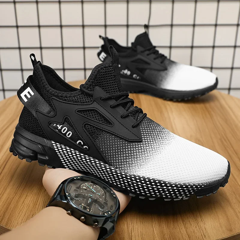 Shockproof Air Men Sports Shoes Designer For Top Brand Men Luxury Shoes Sock Trainers Trainers Men Men's Mesh Sneakers Tennis