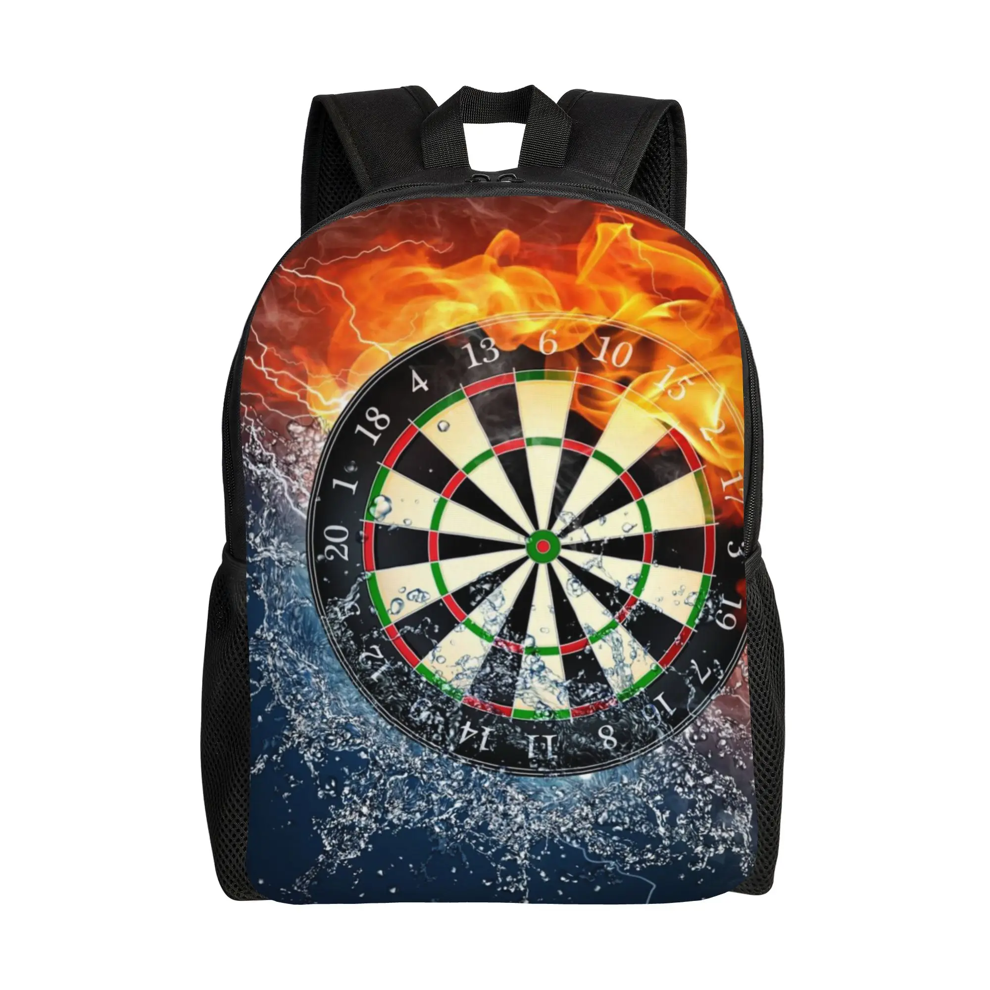 

Back to school season Vintage Dart Board Red Bule Schoolbag Dart Board Teenager Storage Bag Backpack