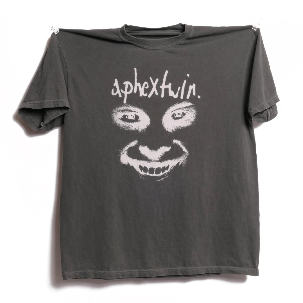 Aphex Twin T-shirt, Come To Daddy Ultra Faded Electronic Dance Jungle Tech DJ Post Punk Band T-shirt, Album Cover Single