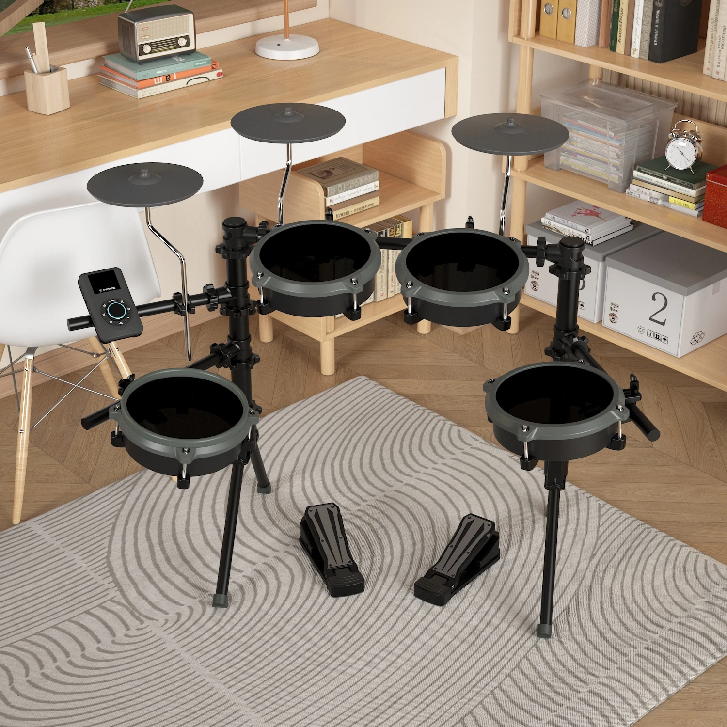 E-Drum-Set. Effiziente und wirtschaftliche Option