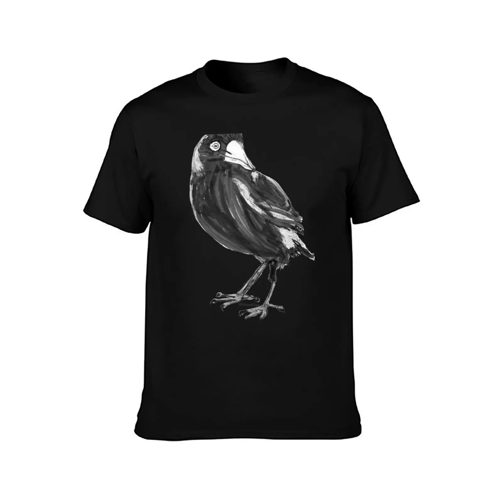 Miranda the Magpie T-Shirt Novelty Graphic Tee Shirt T-Shirt