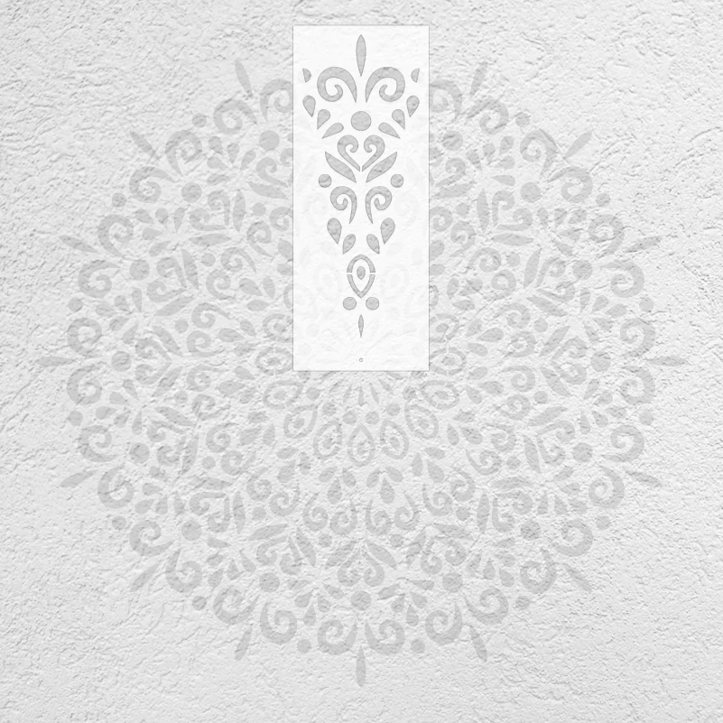 150cm - 230cm Stencil Decor For Painting Wall Plaster Decorative Template Decors Drawing Tiles Giant Mandala Huge Round S388