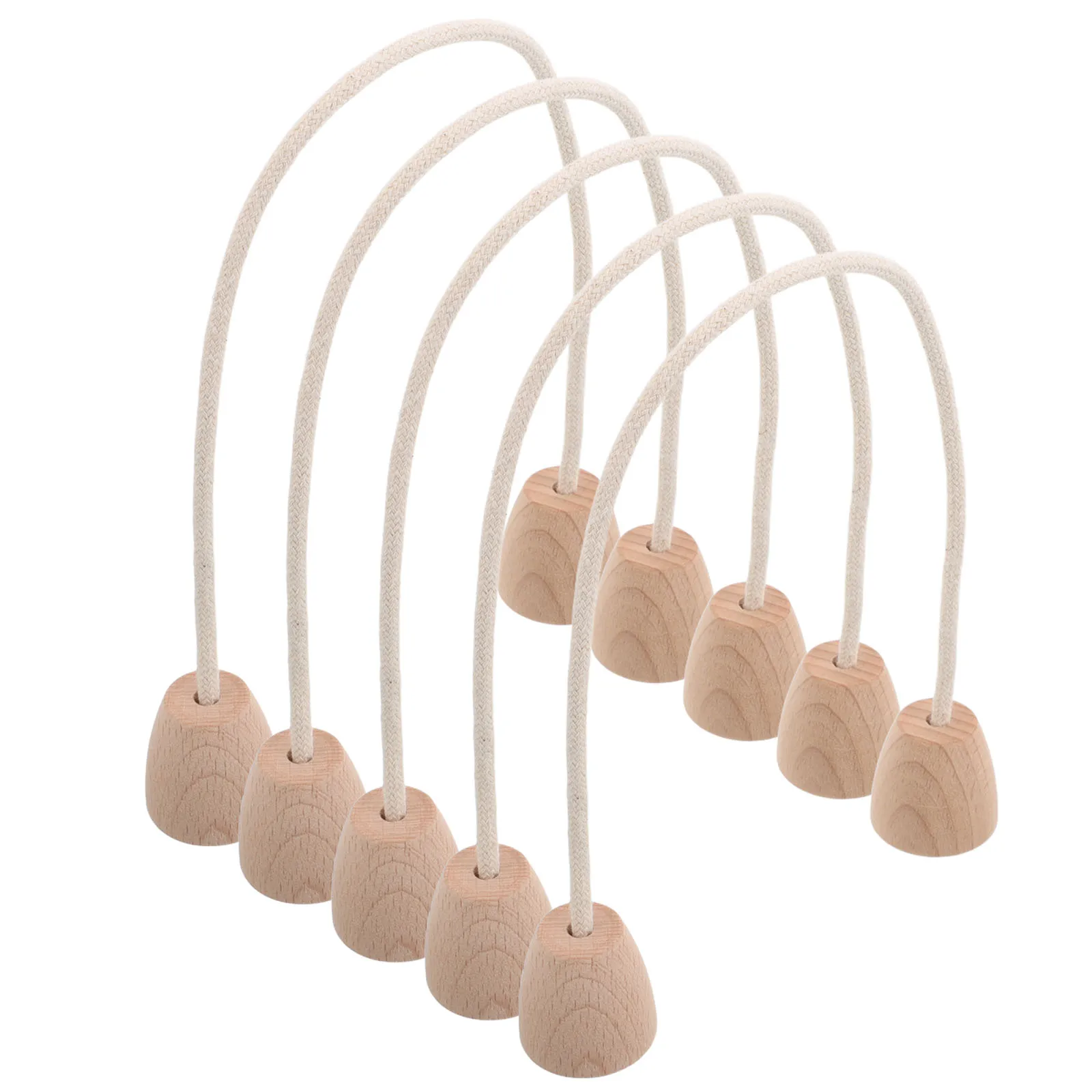 

5pcs Croquet Goal Durable Cotton Rope Wickets Family Backyard Replacement Accessories Portable Outdoor Park Adjustable Design