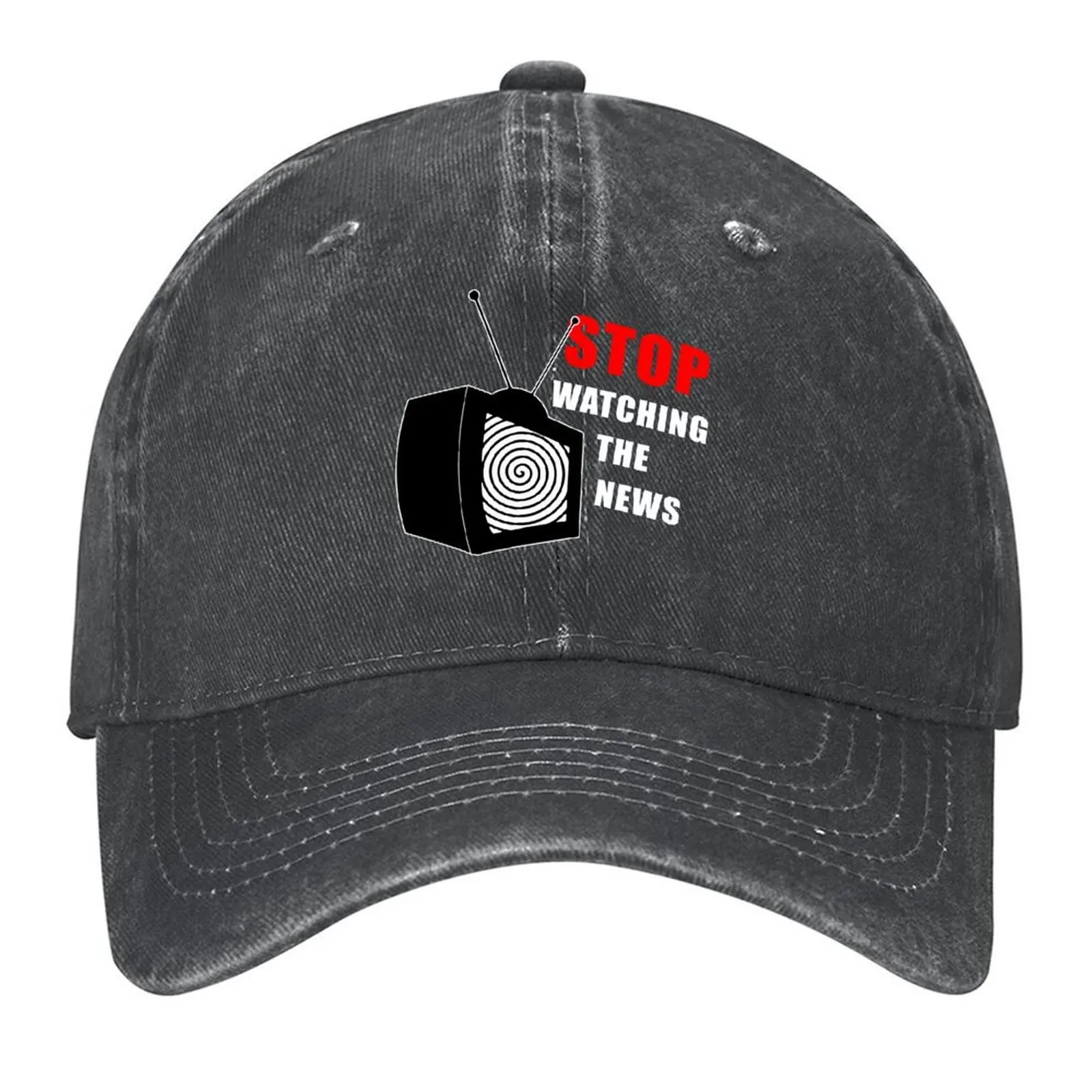 

Stop Watching The Fake News, Brainwashing TV Baseball Cap fun hats Christmas Hat custom caps tactical cap For Women 2025 Men's