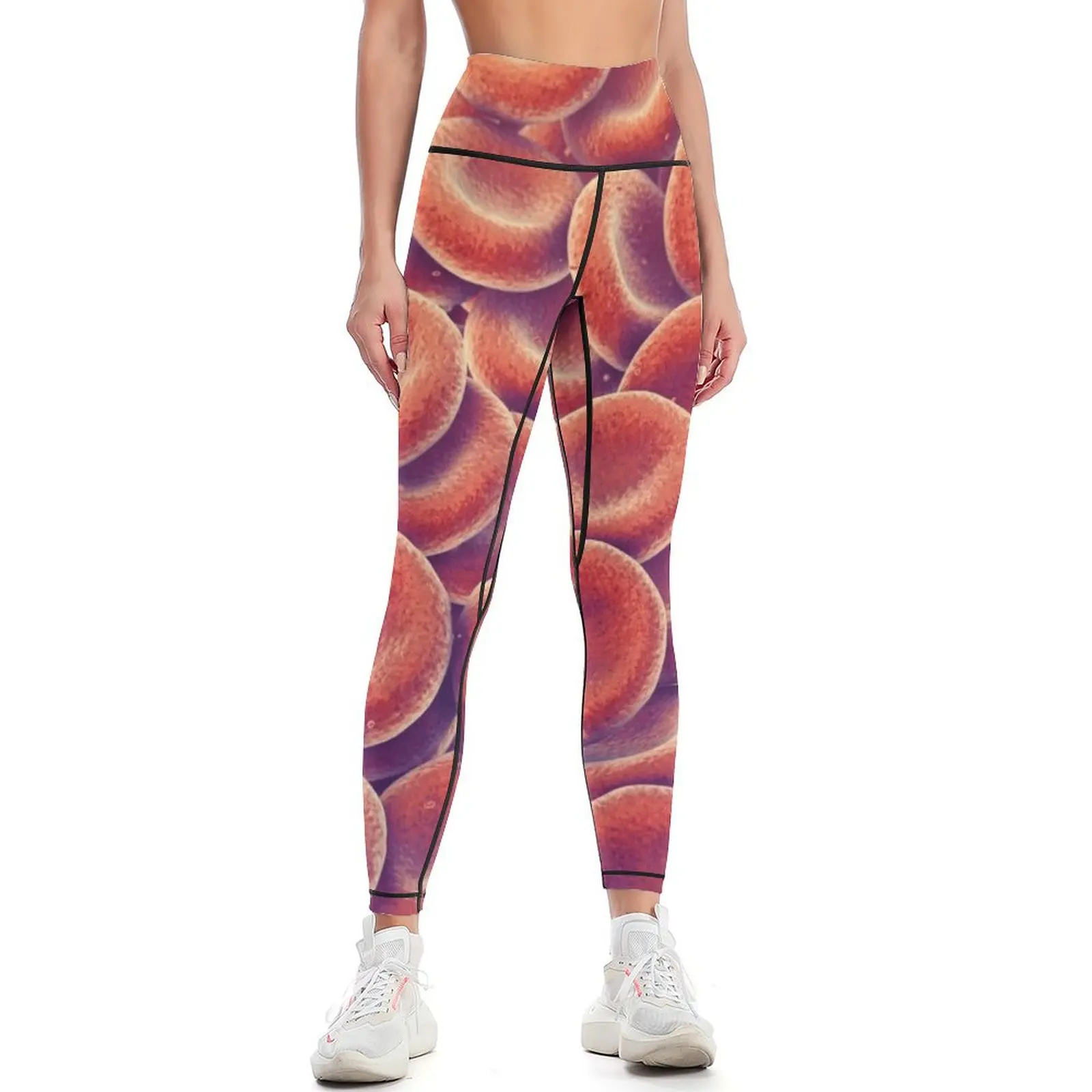 

Blood cells Leggings gym sportswear woman workout clothes for Womens Leggings