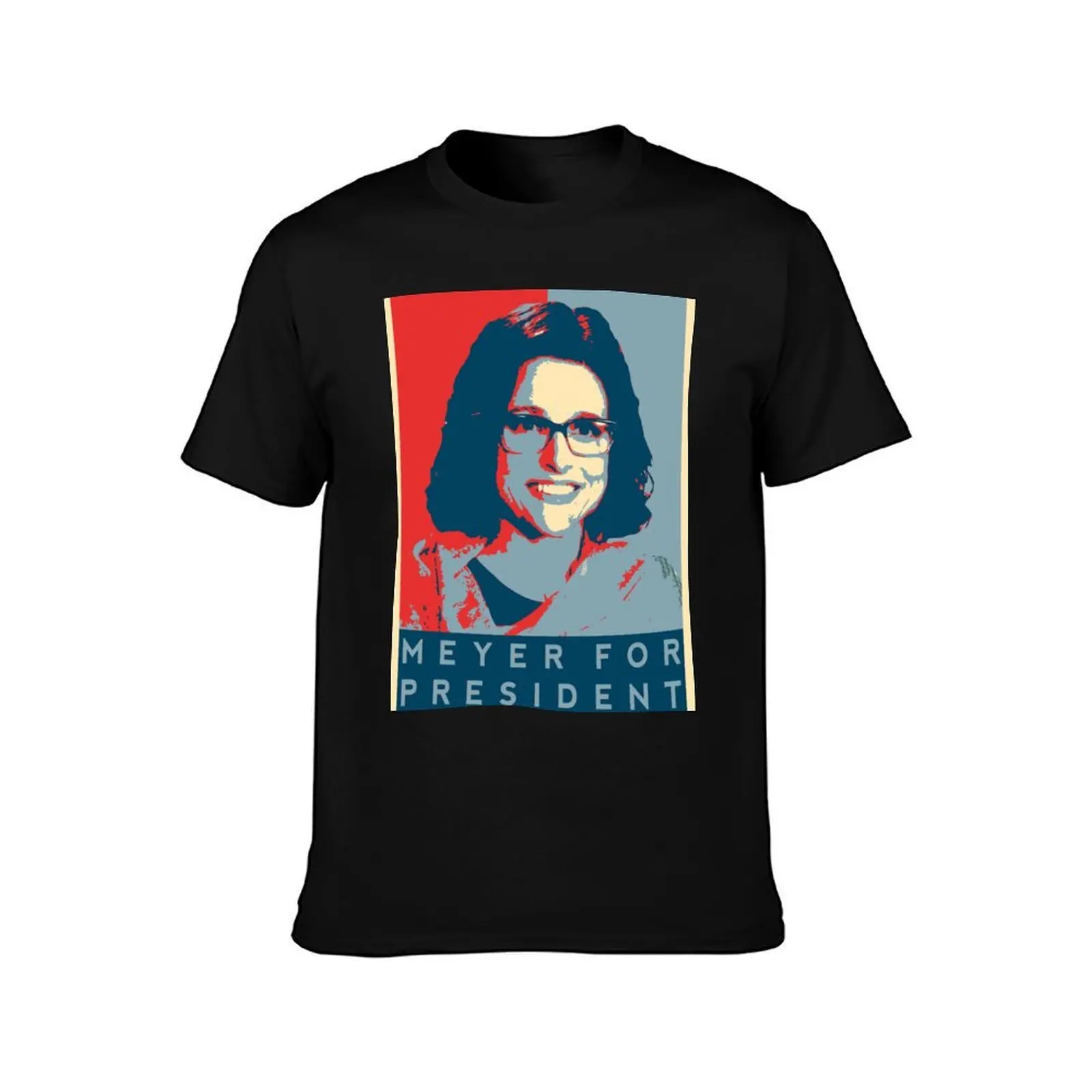 Veep's 'Meyer for President' T Shirt T-Shirt Summer Casual Cotton Tee, Unisex Men Women