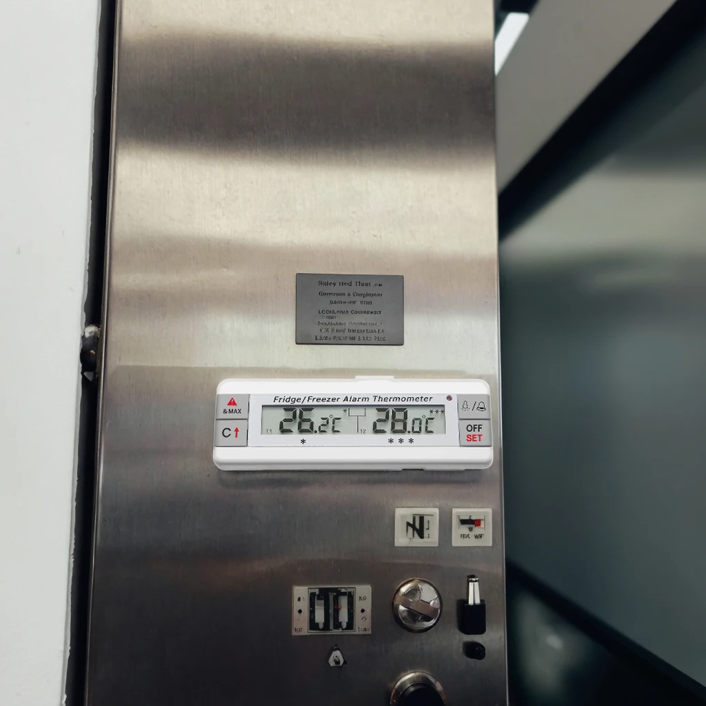 AMT-113 HACCP الثلاجة/الفريزر إنذار ميزان الحرارة مراقبة درجة الحرارة وأداة التنبيه #6