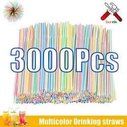 Pajitas Multicolor para beber, accesorios para el hogar, cocina, Bar, fiesta, té, leche, 50-3000 piezas, venta al por mayor