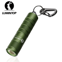 Mini EDC LED Lantern Keychain Flashlight High Powerful Magnetic Tail Torch Outdoor Camping Lamp Fishing Lighting Silver Fox