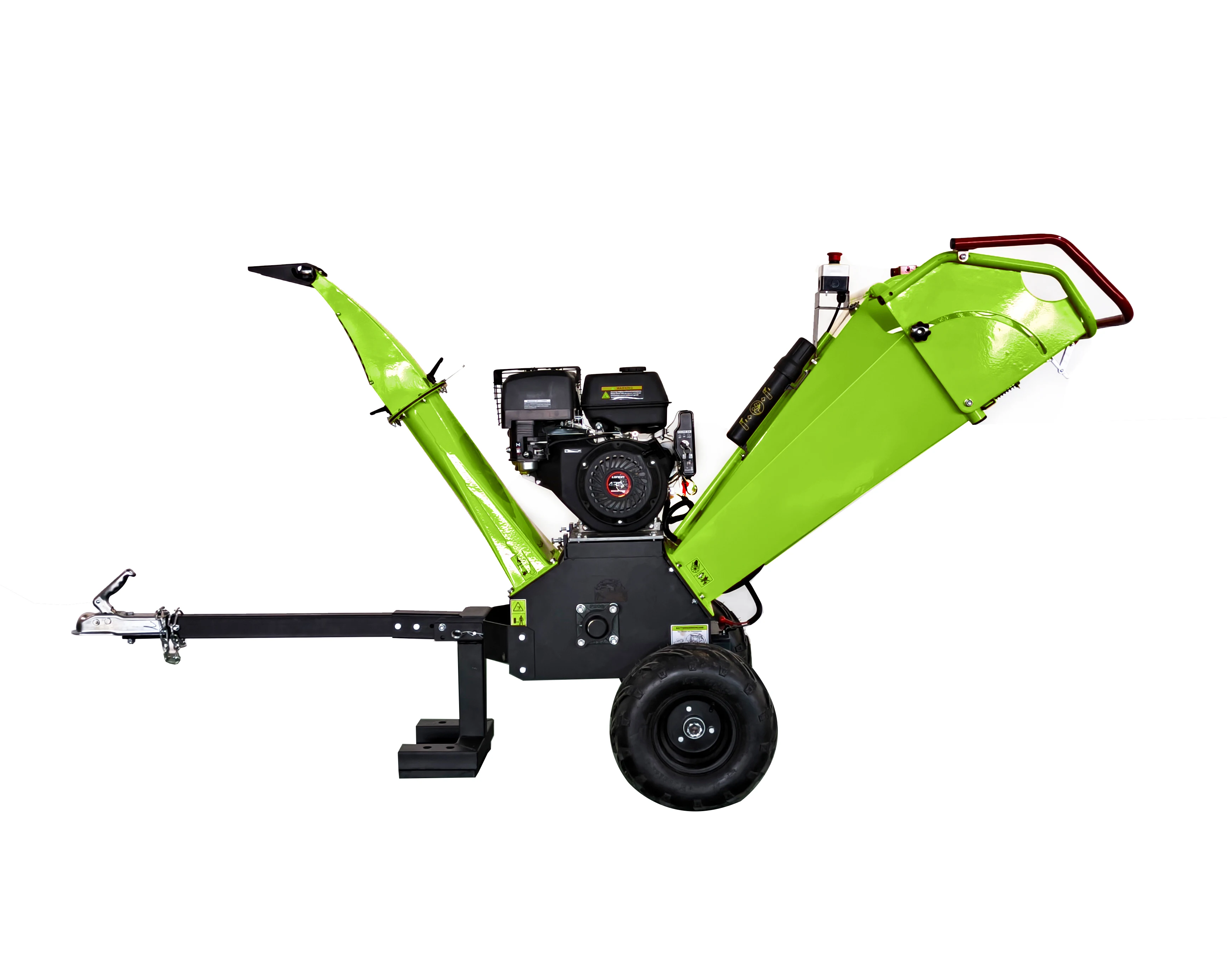 

Petrol 4inch Wood Chipper Shredder for Garden with E-Start