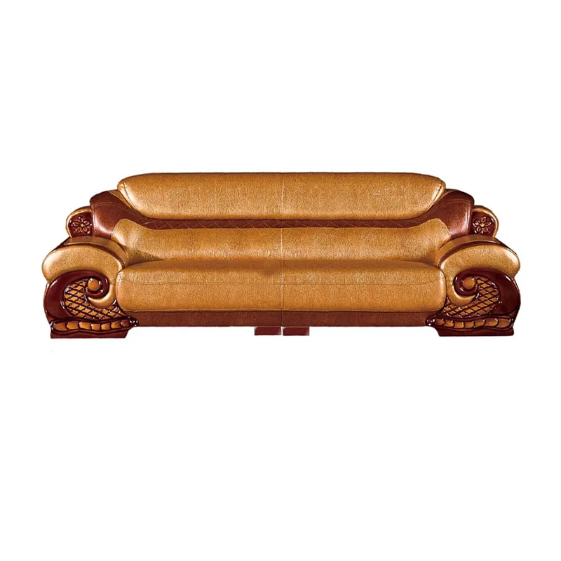 

European style, sofa, high-end, combination, solid wood, luxury, villa, hotel, genuine leather