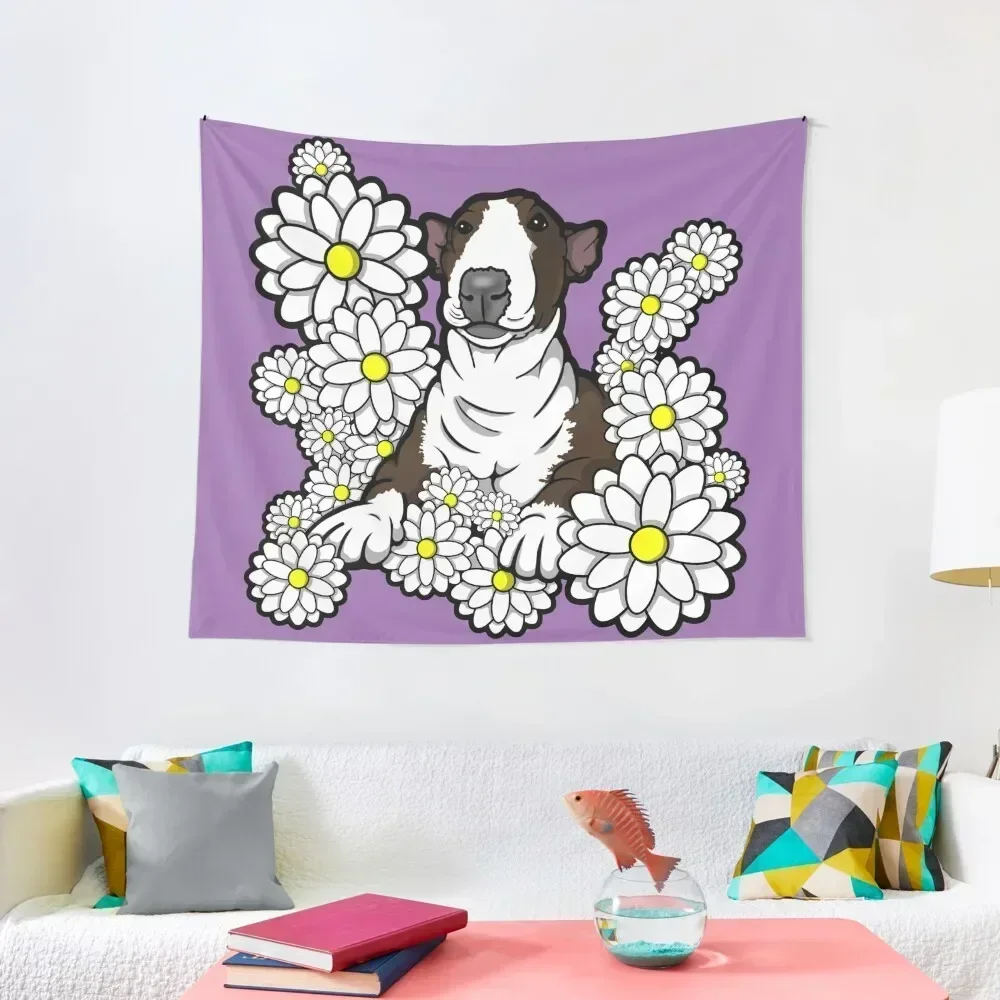 English Bull Terrier Pebbles Tapestry Things To Decorate The Room Decoration Pictures Room Wall Home Decorating Tapestry