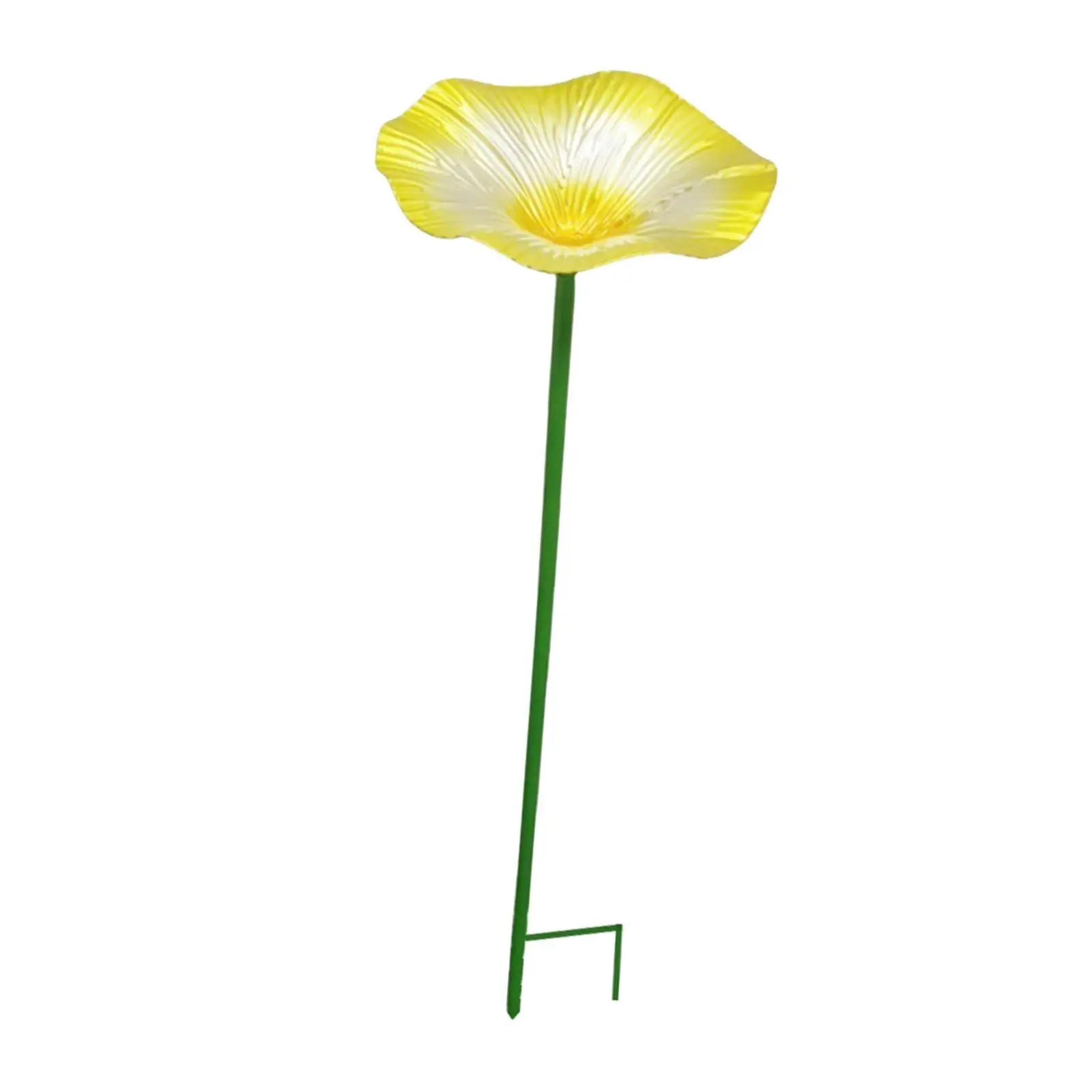 Bird Bath Iron Morning Glory Shape Decoration Easy Installation Feeding Bowl Bird Feeder for Yard Home Outside Patio Balcony