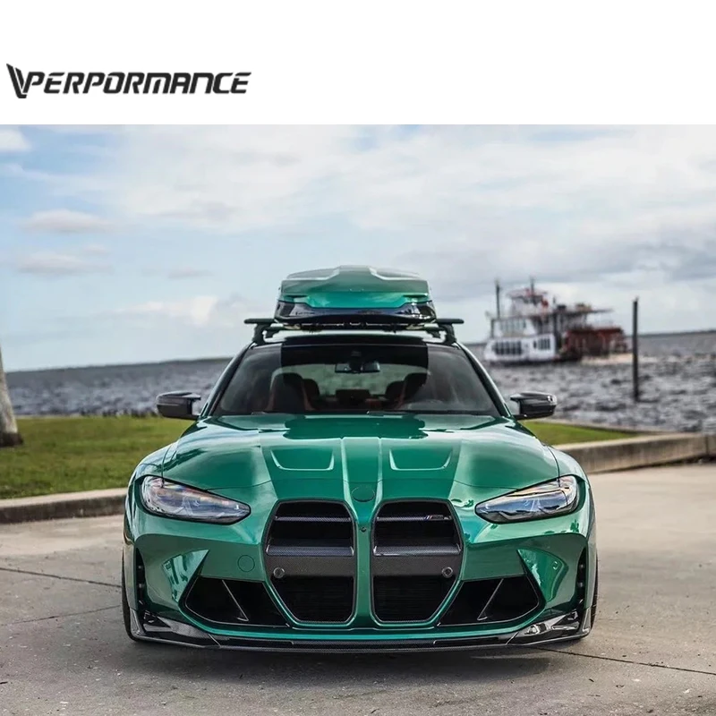 

STLFM3 M4 G80 G82 V Style Dry Carbon Front Grille of G80 G82 Bumper Grille Kidney Grille of M3 M4 Front Bumper Girlle