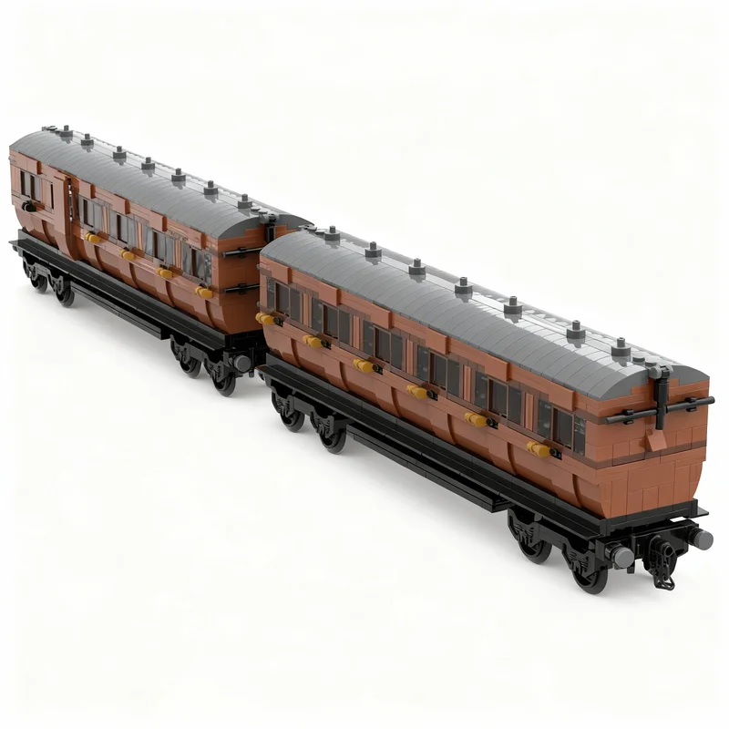 

1529pcs MOC Pre Grouping Bogie Coaches Annie Clarabel Train Model Building Blocks Construction Toys Christmas Gifts Brick Kids