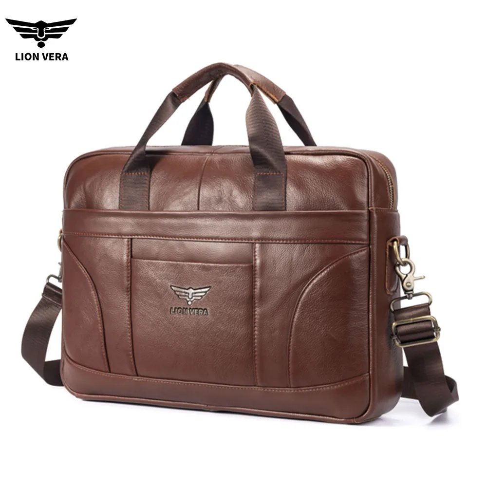 lionvera-men's-genuine-leather-briefcase-large-capacity-crossbody-bag-business-fashion-shoulder-portable-commuting-storage-bag
