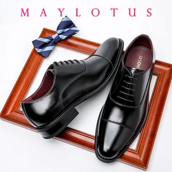 Increase 6cm height Oxford Genuine Leather Shoes Rubber Sole Man Business Office Male Dress Wedding Party Shoes Italian Shoe